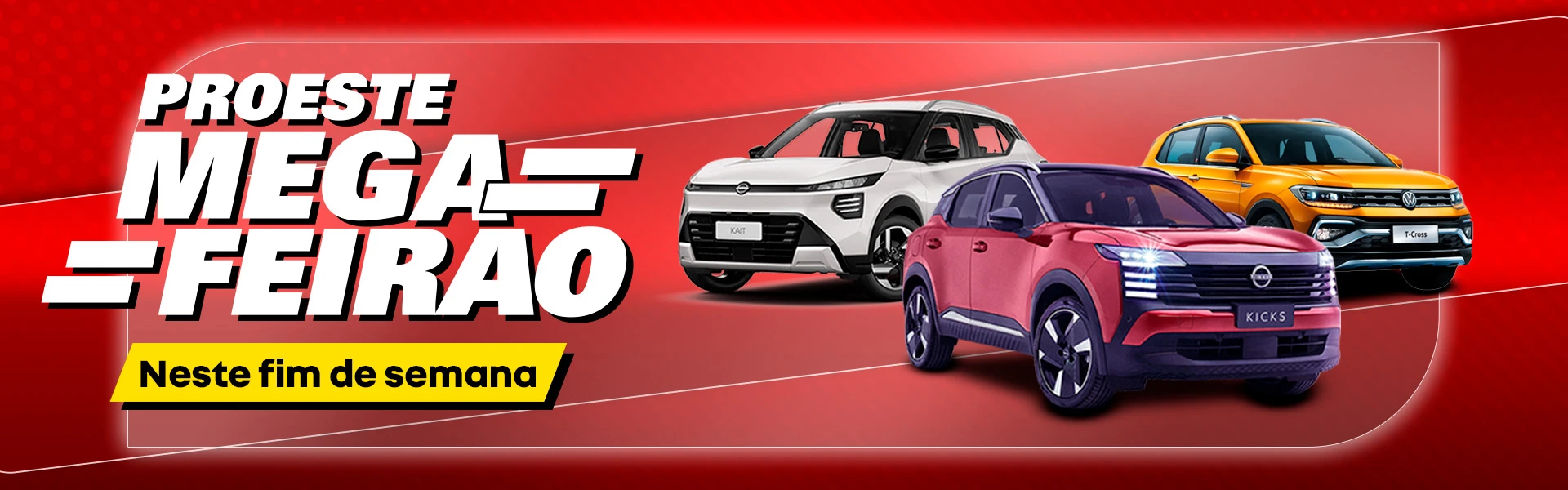 Feirão Proeste - Banner site Nissan
